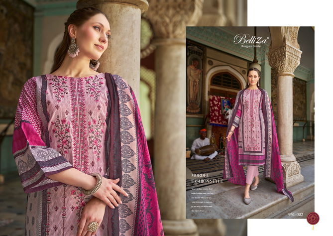 Bin Saeed Vol 6 By Belliza Cotton Digital Printed Dress Material Wholesale Shop In Surat
